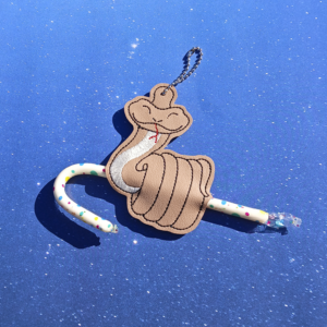 Sleepy Snake Treat Holder