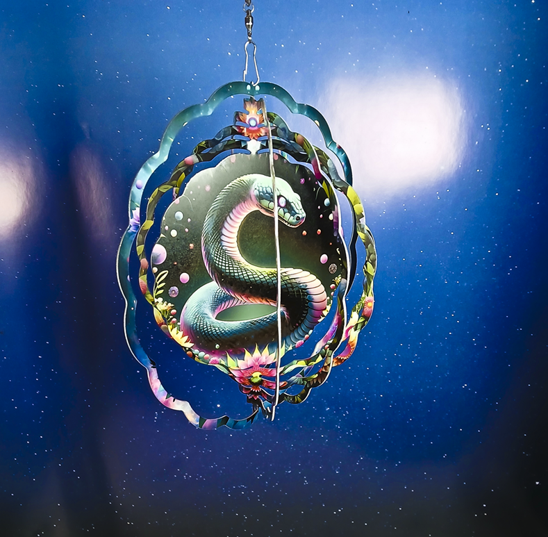 Cosmic Snake Wind Spinner