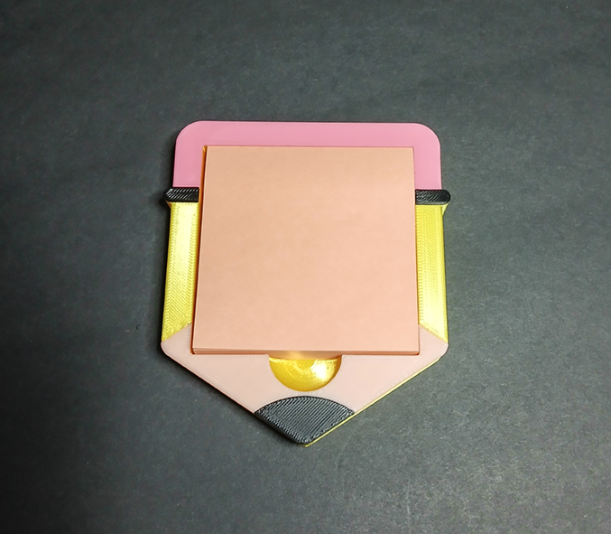 Pencil Shaped Sticky Note Holder