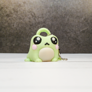 Blob Forest Frog Keychain