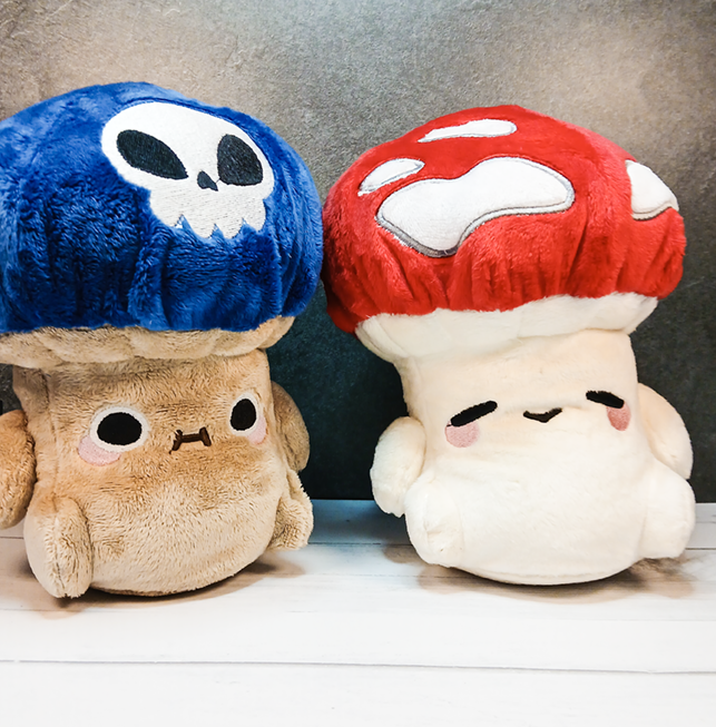 Kawaii Mushrooms Plush