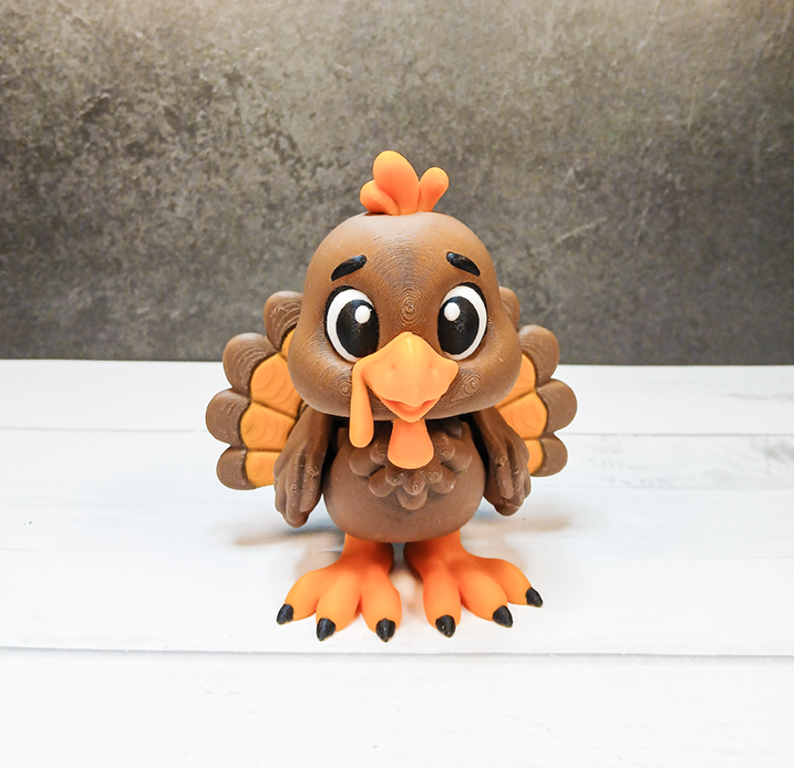 Flexi Turkey w/Hat