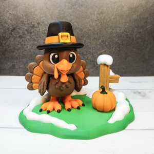 Turkey Pilgrim Diorama Playset