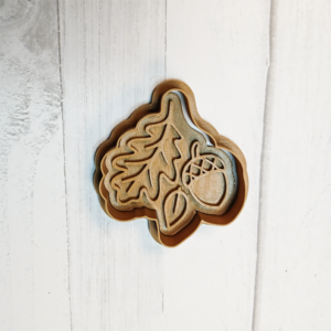 Fall Foliage Cookie Cutter & Stamp
