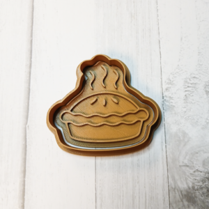 Baked Pie Cookie Cutter & Stamp