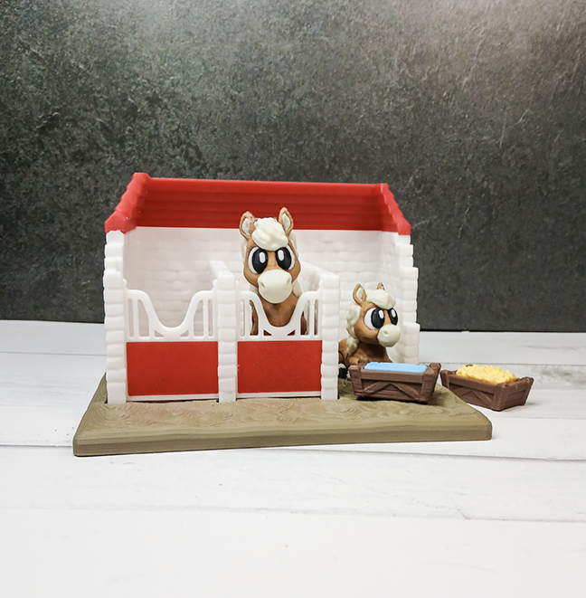 Horse & Stable Play Set