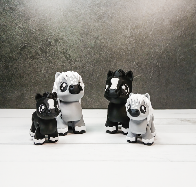 Flexi Dapple or Bay Pony