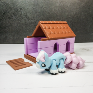 Kawaii Pony & Stable Playset- side