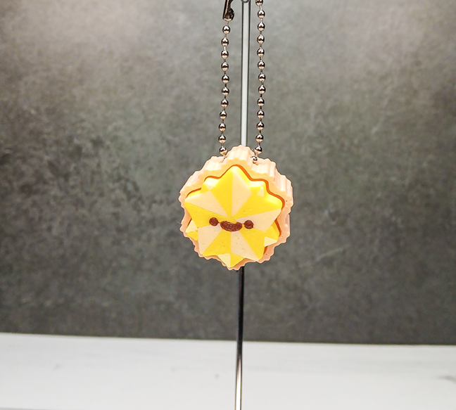 Kawaii Shining Star Clicker Keychain
