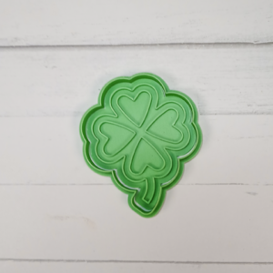 Shamrock Cookie Cutter & Stamp