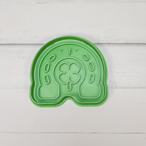 Lucky Horseshoe Cookie Cutter & Stamp