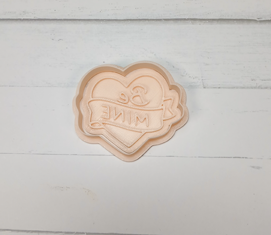 Be Mine Cookie Cutter & Stamp