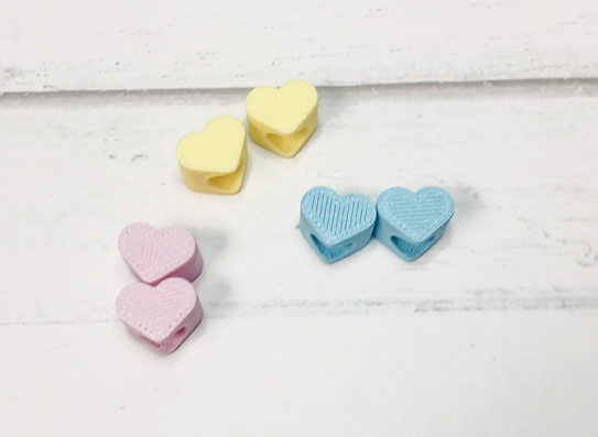 Heart Cord Beads