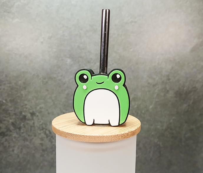 Cute Toad Straw Topper