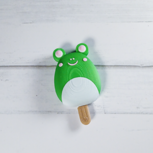 Froggy Popsicle Figurine
