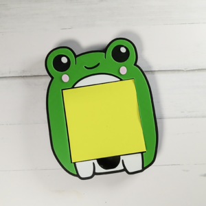Cute Toad Sticky Note Holder