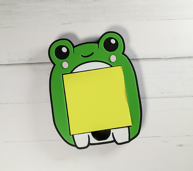 Cute Toad Sticky Note Holder