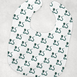 Basilisk Pattern Bib Mockup