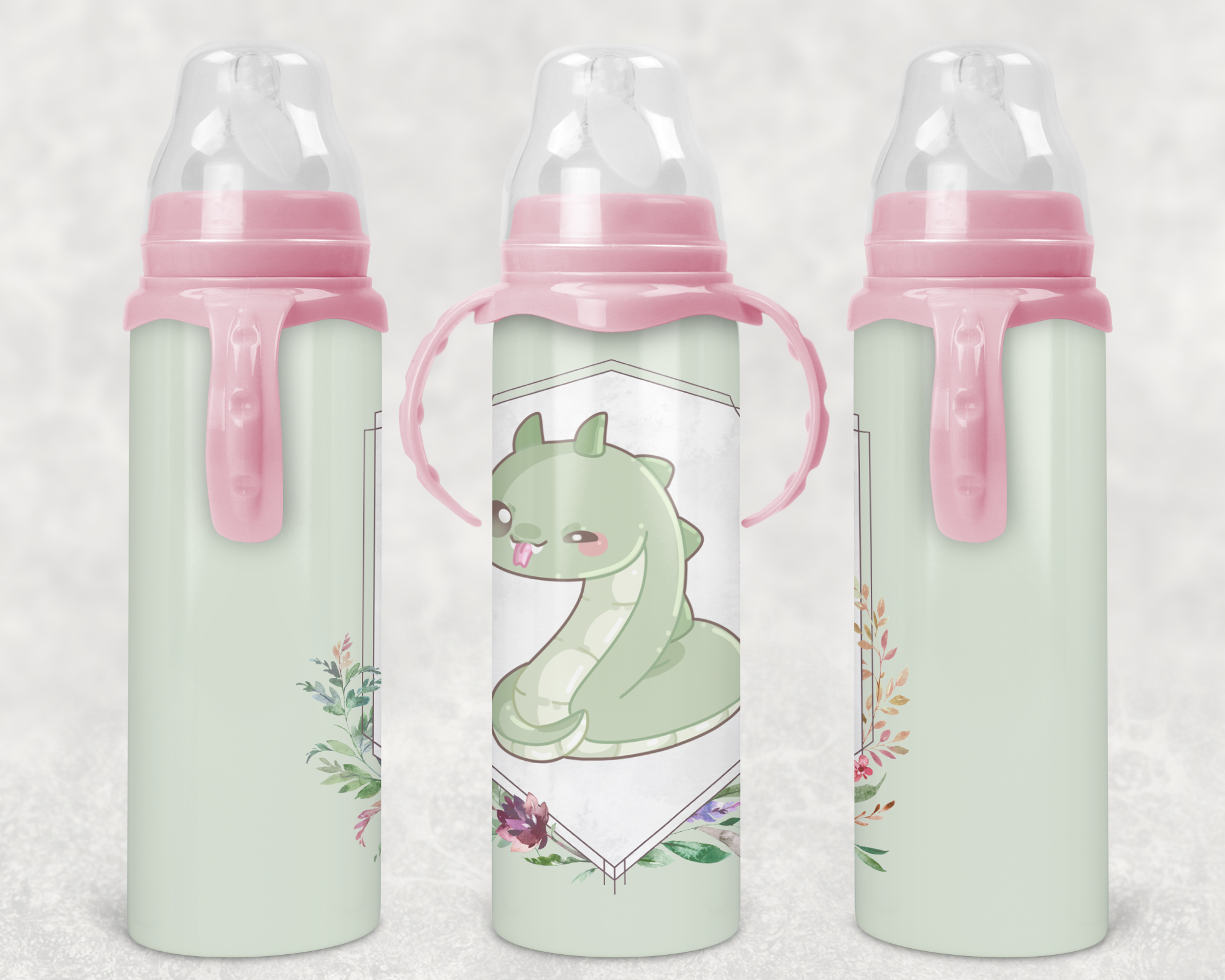 Basilisk Baby Bottle Mockup