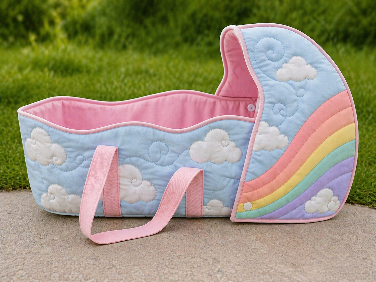 Cloud Nature Basket Mockup