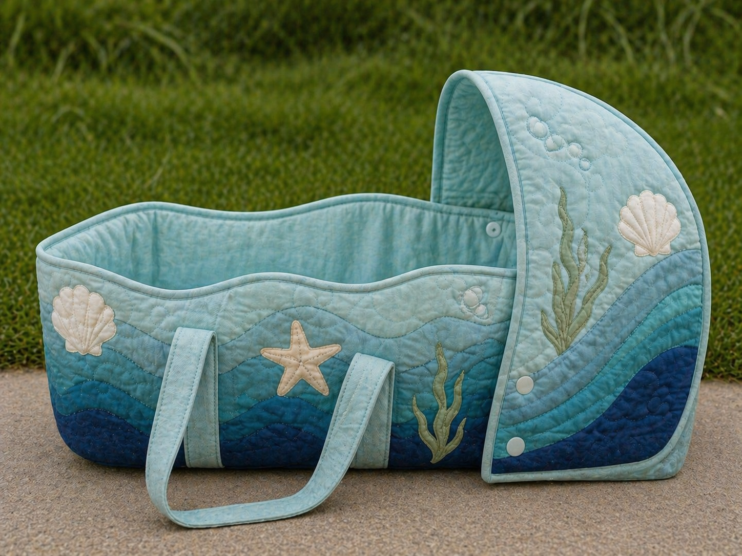 Ocean Nature Basket Mockup