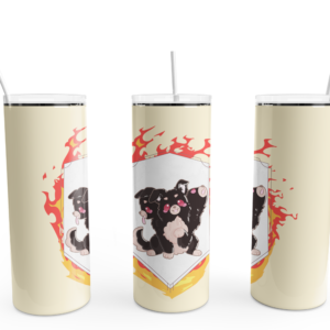 Chibi Cerberus Tumbler Mockup
