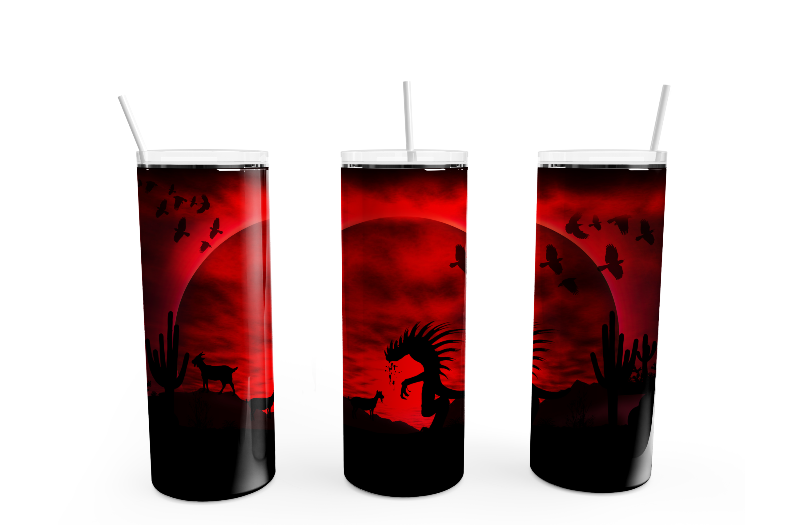 Chupacabra Tumbler Mockup