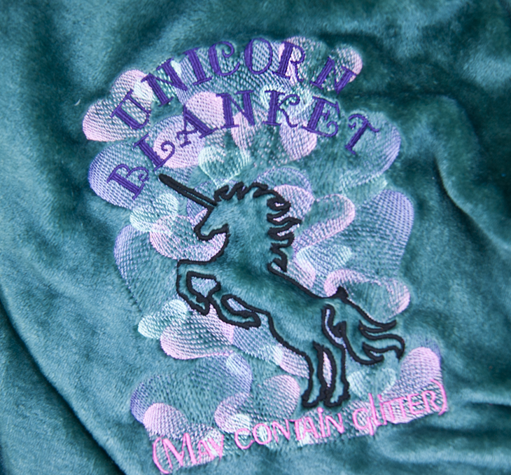 Unicorn Throw Blanket