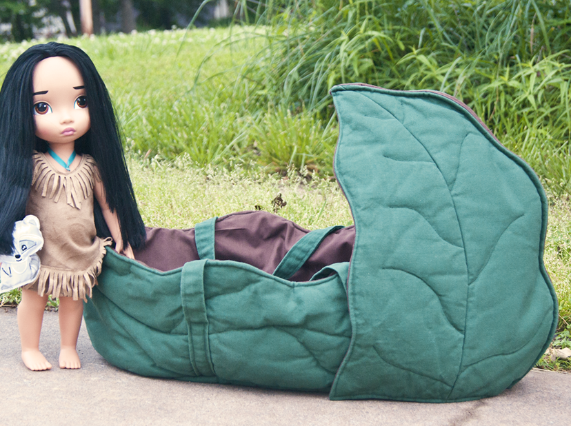 Forest Doll Basket Carrier