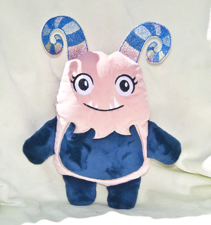 Horned Monster Plush