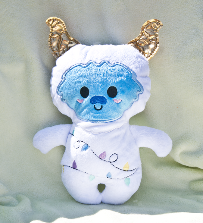 Yeti Wrapped In Lights Plush