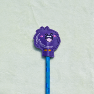 Jolly Little Monster Pencil Topper
