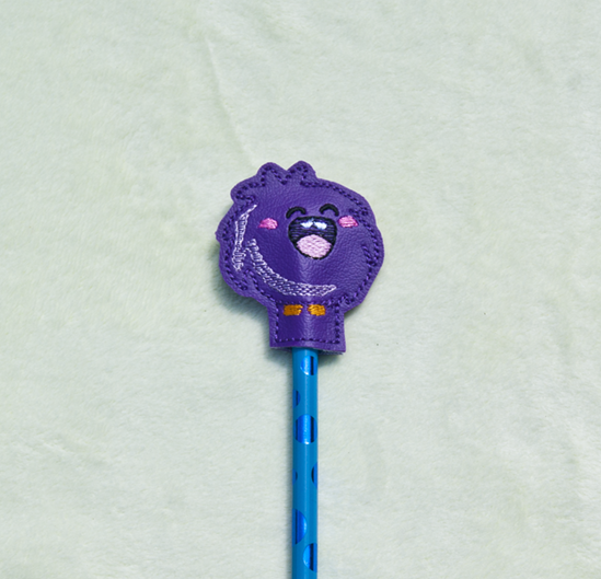 Jolly Little Monster Pencil Topper