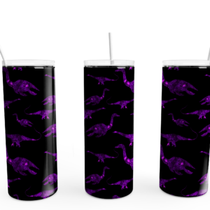 Galaxy Lake Monsters Tumbler Mockup