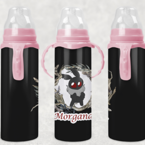 Kawaii Mothman Baby Bottle Mockup