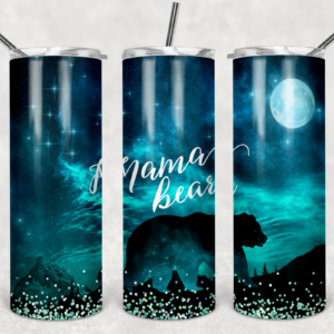 Mama Bear Tumbler Mockup