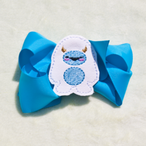 Lil' Happy Yeti Feltie