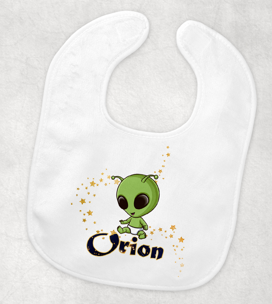 Baby Alien Bib/ Bandana Mockup