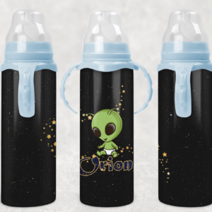 Baby Alien Baby Bottle Mockup