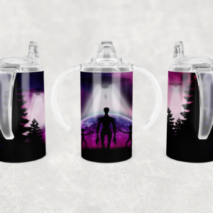 Alien Visitation Sippy Cup Mockup