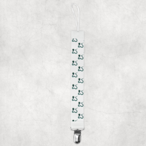 Basilisk Pattern Pacifier Clip Mockup