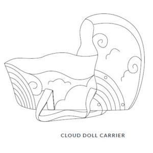 Cloud Doll Basket Carrier