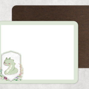 Chibi Basilisk Dry-Erase Board Mockup
