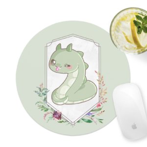 Chibi Basilisk Mousepad Mockup
