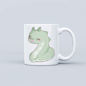 Chibi Basilisk Mug Mockup