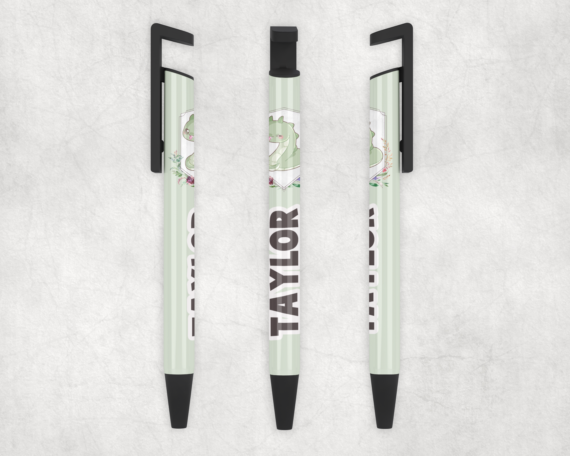 Chibi Basilisk Ballpoint Pen Mockup