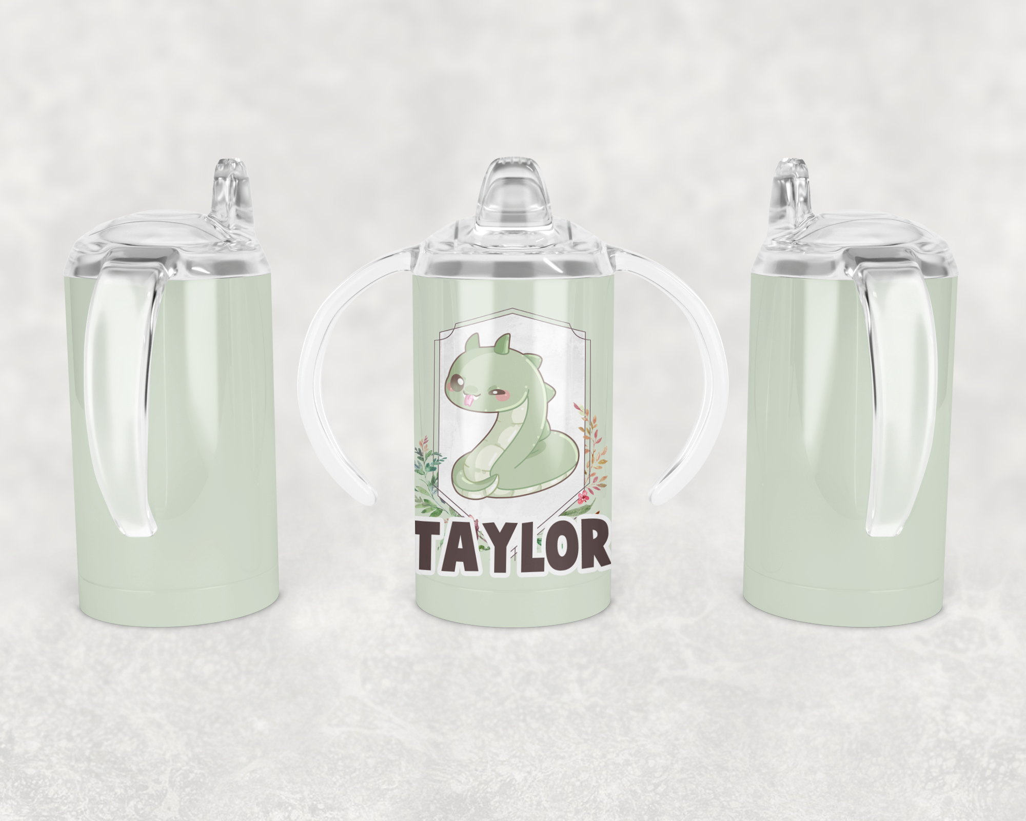 Chibi Basilisk Sippy Cup Mockup