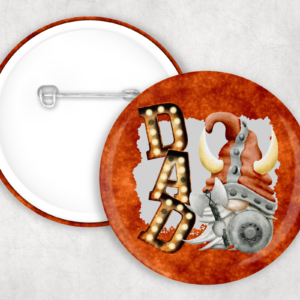 Gnome Dad Button Mockup