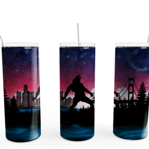 Dogman / Werewolf Tumbler Mockup