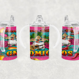 Hanging With My Gnomigos Sippy Cup Mockup